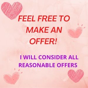 IF YOU LIKE AN ITEM…MAKE AN OFFER!